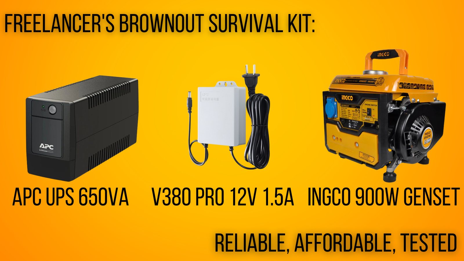 Cover image for Brownout Survival Tools for Freelancers: Affordable and Reliable Solutions