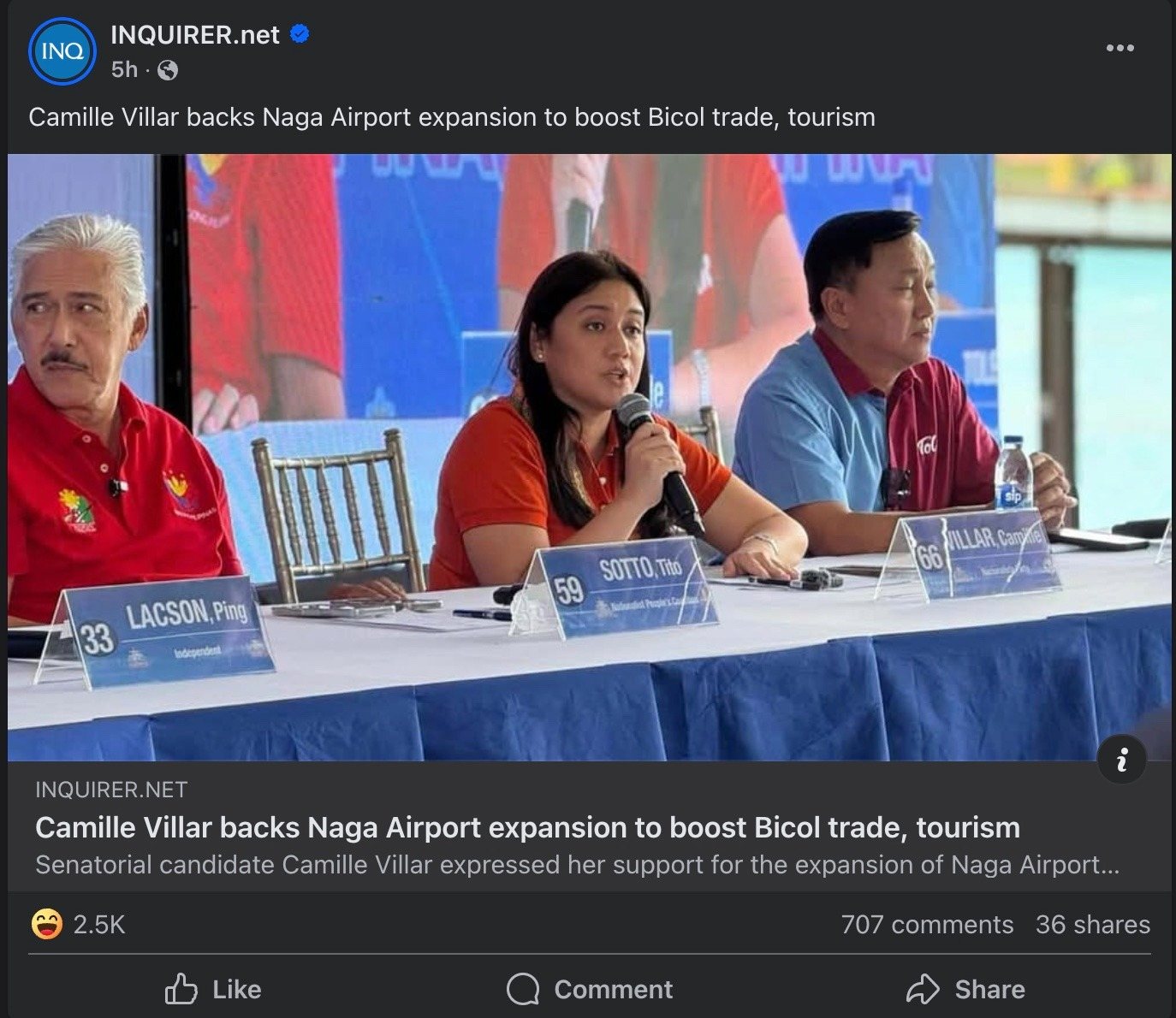Cover image for Camille Villar, Inquirer.net, and the Blurred Line Between News and PR