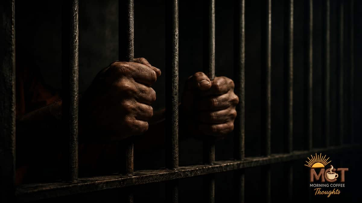 CAYETANO BORROWED THE LANGUAGE OF POLITICAL PRISONERS. RAGE BORROWS “GOOD GOVERNANCE.” — original Morning Coffee Thoughts cover image.