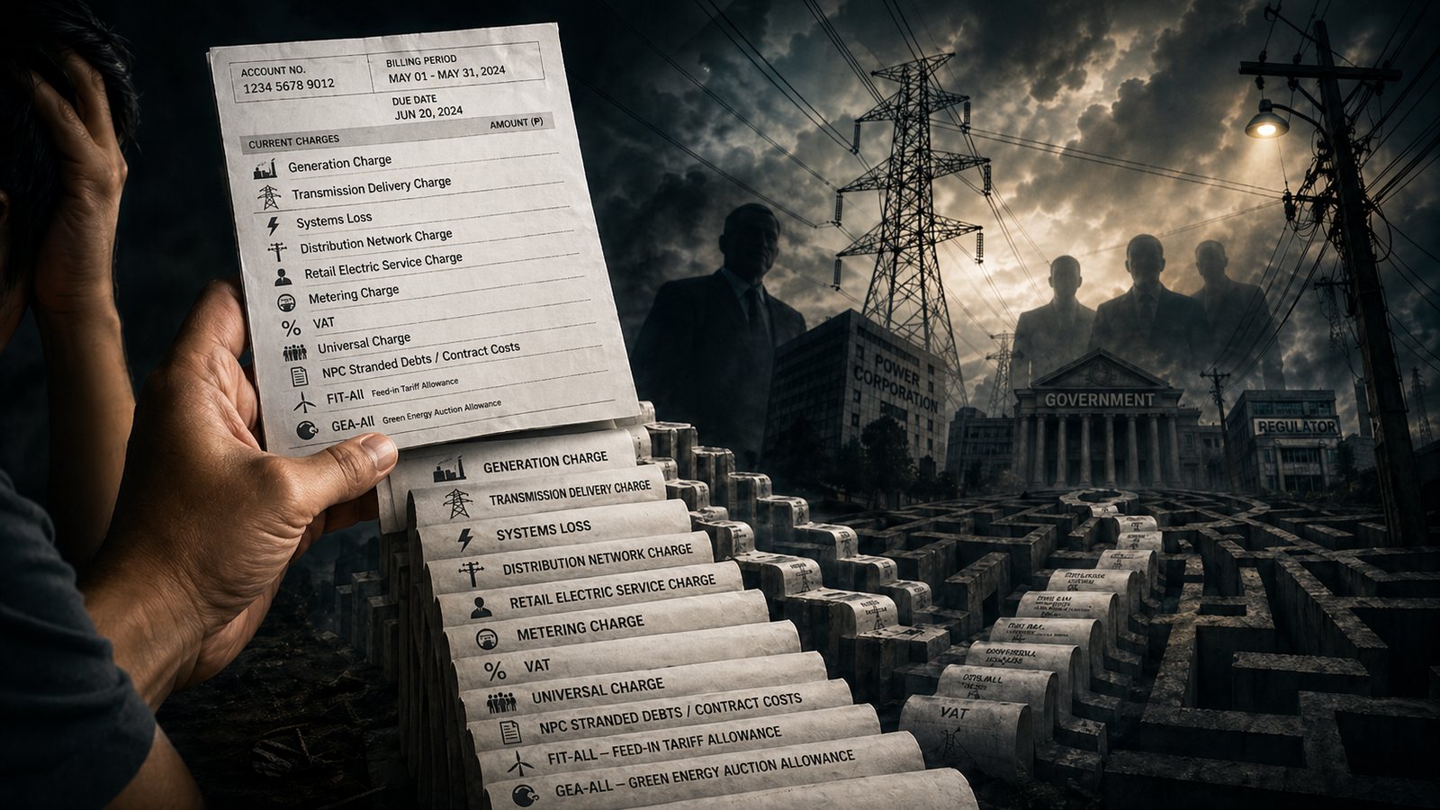 Cover image for Every Single Line on Your Electric Bill — and Why You're Paying for Things That Have Nothing to Do With Your Electricity