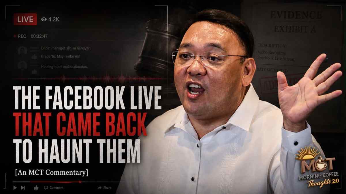 THE FACEBOOK LIVE THAT CAME BACK TO HAUNT THEM — original Morning Coffee Thoughts cover image.