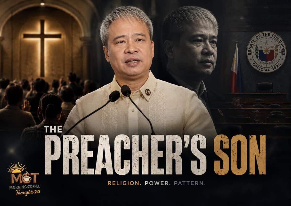THE PREACHER'S SON — original Morning Coffee Thoughts cover image.